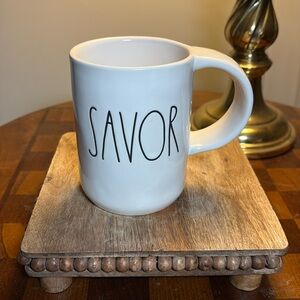 Rae Dunn Savor coffee/tea mug
